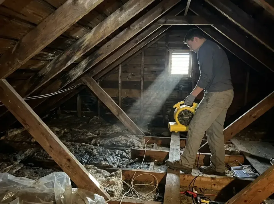 attic-water-damage-drying-proc-007 — frequently asked questions, Emergency Water Extraction & 24/7 Flood Response in Fairpor…